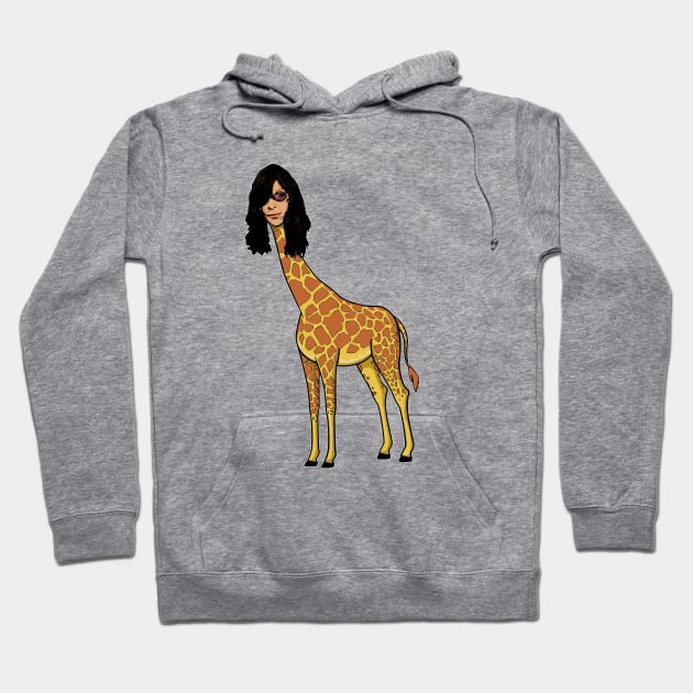 We're a Giraffey Family Hoodie by Rock x N x Roll Animals